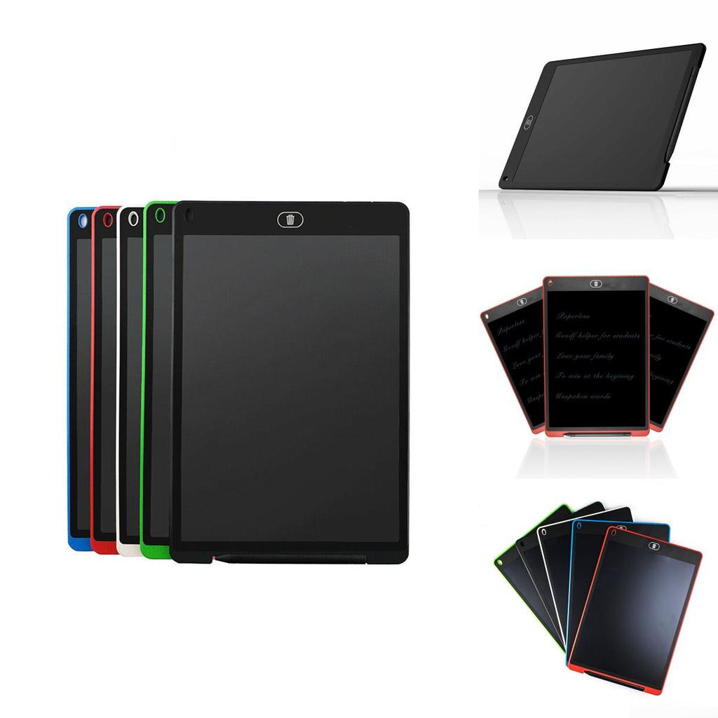 Premium 12" Electronic Digital Lcd Writing Pad Tablet For Creative Drawing And Note Taking