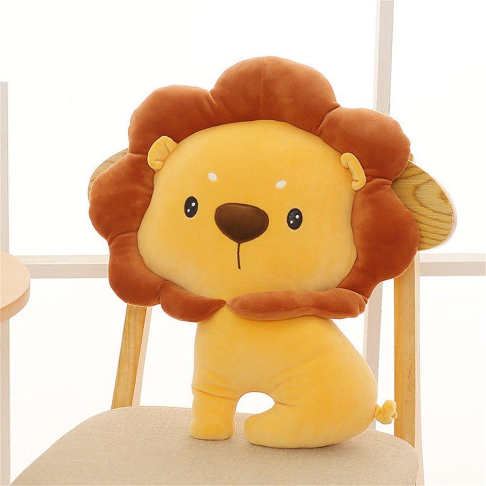 

Girls Soft Crab Sofa Decor Goose Cushion Plush Pillow Animals Pillow Stuffed Lion Plush Toy Lion