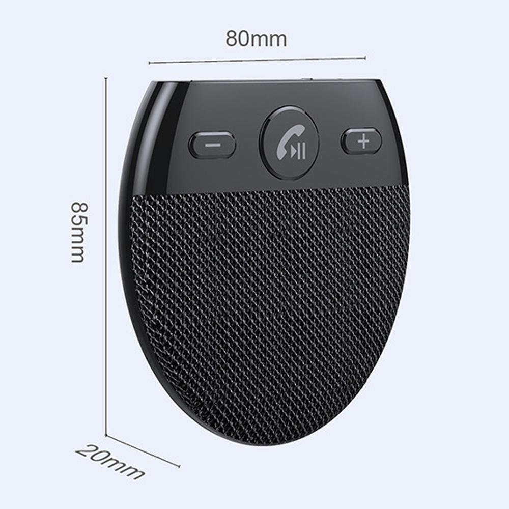 Hands- car speaker, 5.0 speaker with automatic onCelsiusoff for safe driving and dual phone connection