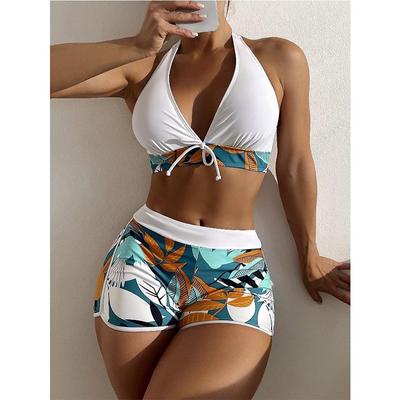 Hoge taille badpak dames zomer badpak bikini set plus size badmode dames strandzwempak