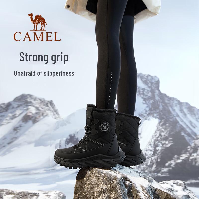 CAMEL Unisex Winter Warm Outdoor Hiking Snow Boots