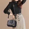 Fashion Women's Square Buckle Crossbody Bag Casual Shoulder Crossbody Bags Ladies Luxury Designer Large Capacity Travel Handbag