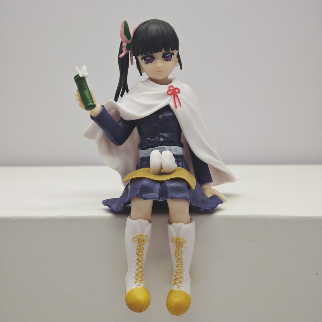 Figurki Akcji Anime Demon Slayer Tanjirou Tomioka GiyuuZenitsu Kochou Nezuko Figurka Anime Kolekcjonerska Lalka Dziecięca Zabawki dla Dzieci SS