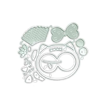 Fustelle Metalliche Stencil Scrapbooking Artigianato Fai da Te Acciaio al Carbonio Modello per Goffratura per Album di Carta Biglietti Decorazione