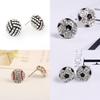 Spring 2023 Trend Basketball Baseball Volleyball Earrings With Sparkling Zirconia