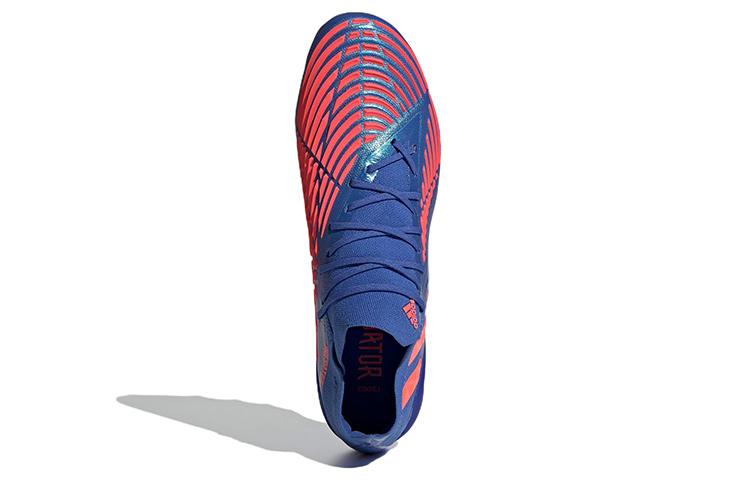 Adidas Unisex Predator Edge.1 Low HG/AG Outdoor Boot 'Blue Orange' GZ6440