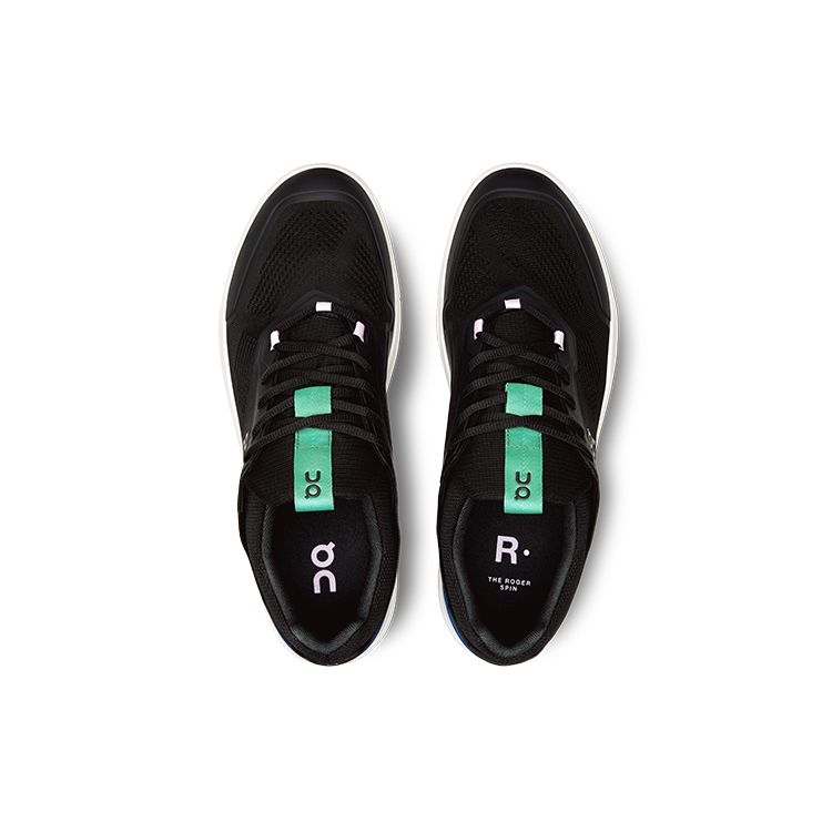 ON The Roger Spin Black Color Pop Men Sneakers Indigo 3MD11470683