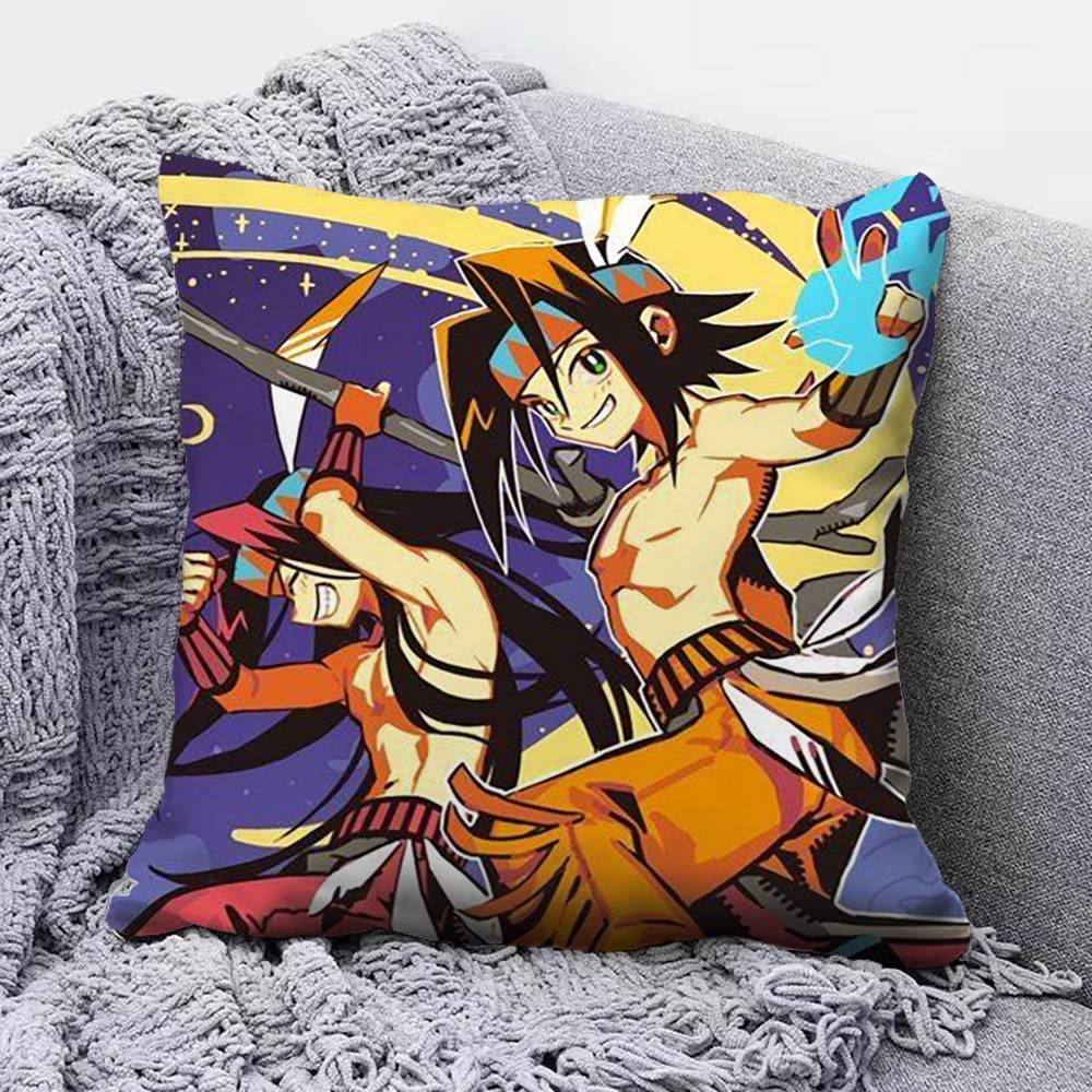 Manga Shaman King Anime Huisbank Kussenhoezen en Decoratieve Op Maat Gemaakte Kussenhoezen