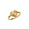 2026 Points Diamond Octagram Brushed Love Ring Vintage Light Luxury Niche High-end Index Finger Ring
