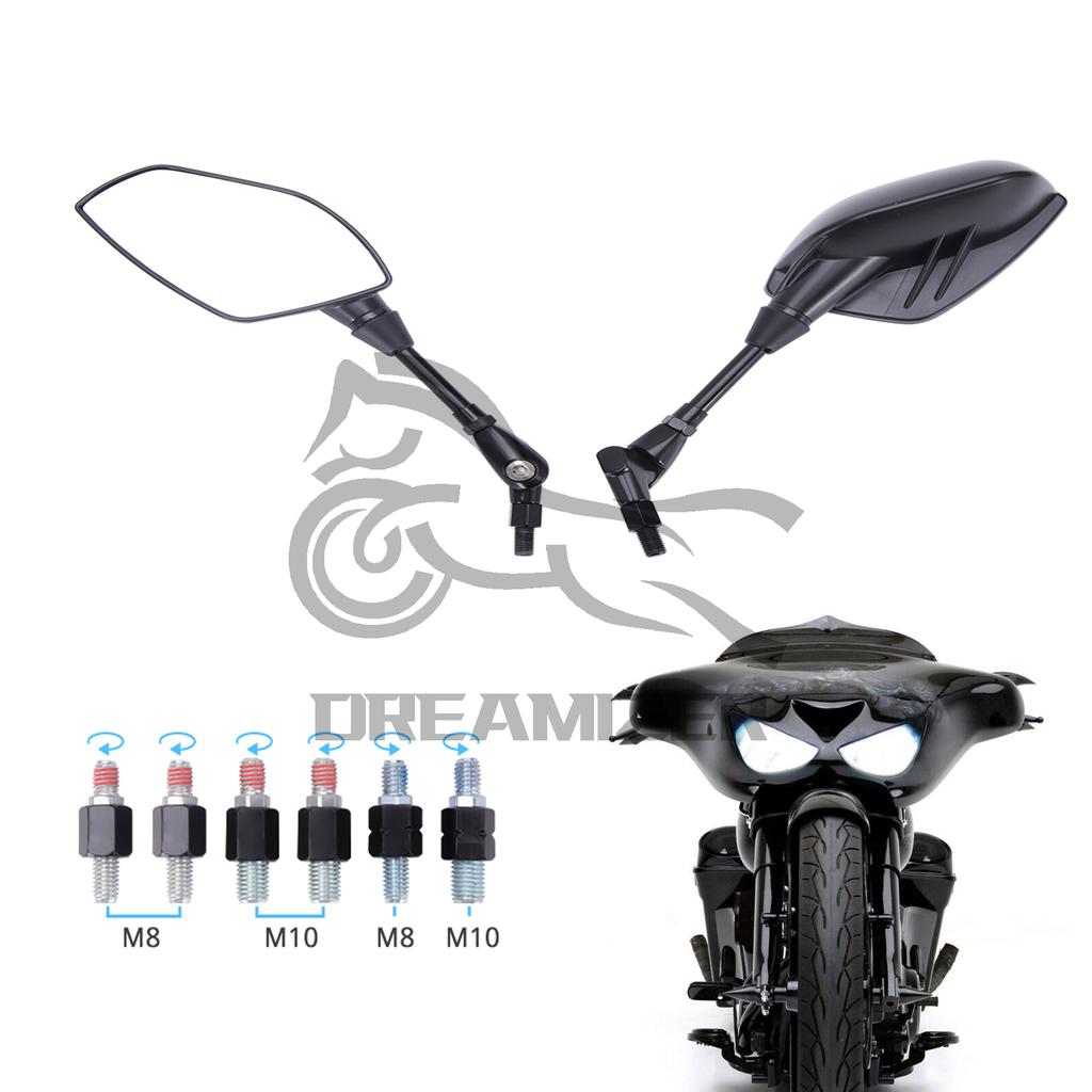 Motocykl nastavitelná zpětná zrcátka pro Honda Rebel 300 CMX300 Rebel 250 CMX250C pro Kawasaki Vulcan