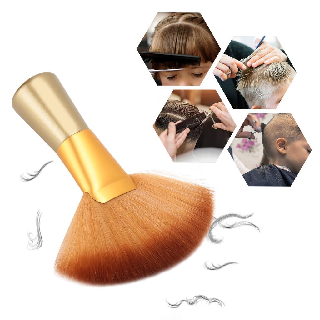 Broken Hair Sweep Brush Neck Face Duster Professional Salon Barber Hairdressing Brush