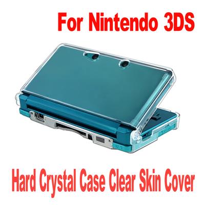 1-5PCS for Nintendo 3DS Game Console Lightweight Rigid Plastic Clear Crystal Protective Hard Shell Skin Case Cover