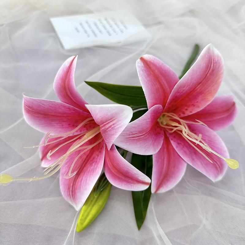 Simulated Plants Flower Lily Wedding Hotel Restaurant Decoration Photography Props