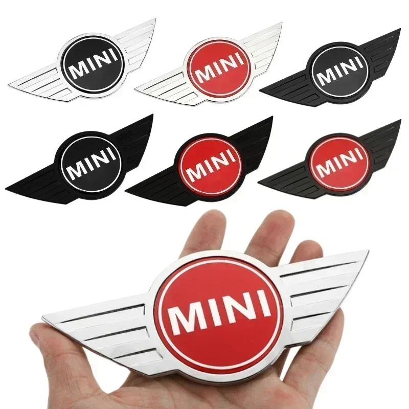 3D ABS Materiál Refit Náhradní Samolepka Znak Kapoty Motoru Auta pro BMW Mini Cooper R55 R56 R60 R61 Přední Příslušenství