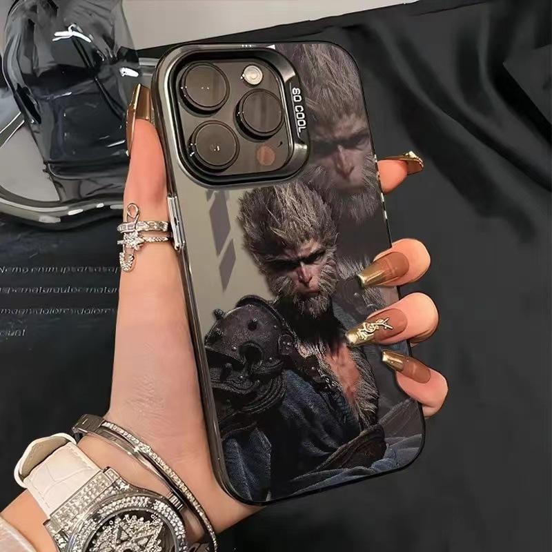The new black myth is suitable for Apple 16plus mobile phone case 16promax Wukong 13 new 12pro hard case x