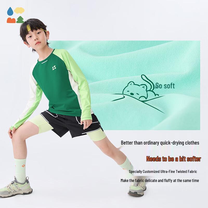 Senlin Tang Kids' Quick-Dry Long Sleeve T-Shirt