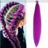 Colorful Elastic Hair Ties Braid Ponytail Hair Extensions for Women