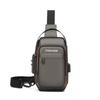 Diagonal Bag Men's Advanced Chest Bag Outside Waterproof Shoulder Backpack Portable Mobile Phone Passport Bag