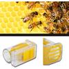 Marqueur de Reine d'Abeille Catcher Plastique Une Main Bouteille Marqueur Piston Peluche Outil Apiculteur