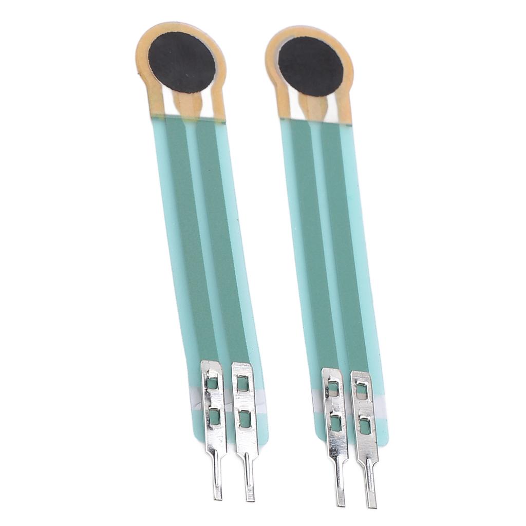 2Pcs Thin Film Pressure Sensor 2g~1.5kg High Sensitivity Force Sensitive Resistor for Industrial Mea