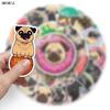 10 30 50pcs Cute Pug Dog Stickers Animals DIY Car Laptop Suitcase Skateboard Guitar Phone Cartoon Graffiti Sticker Kid Gift Toys