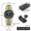 Swiss Watch Men'S Versatile Trend Waterproof Luminous Calendar Business High-End Diamond-Encrusted Handsome Personality Simple Quartz Watch