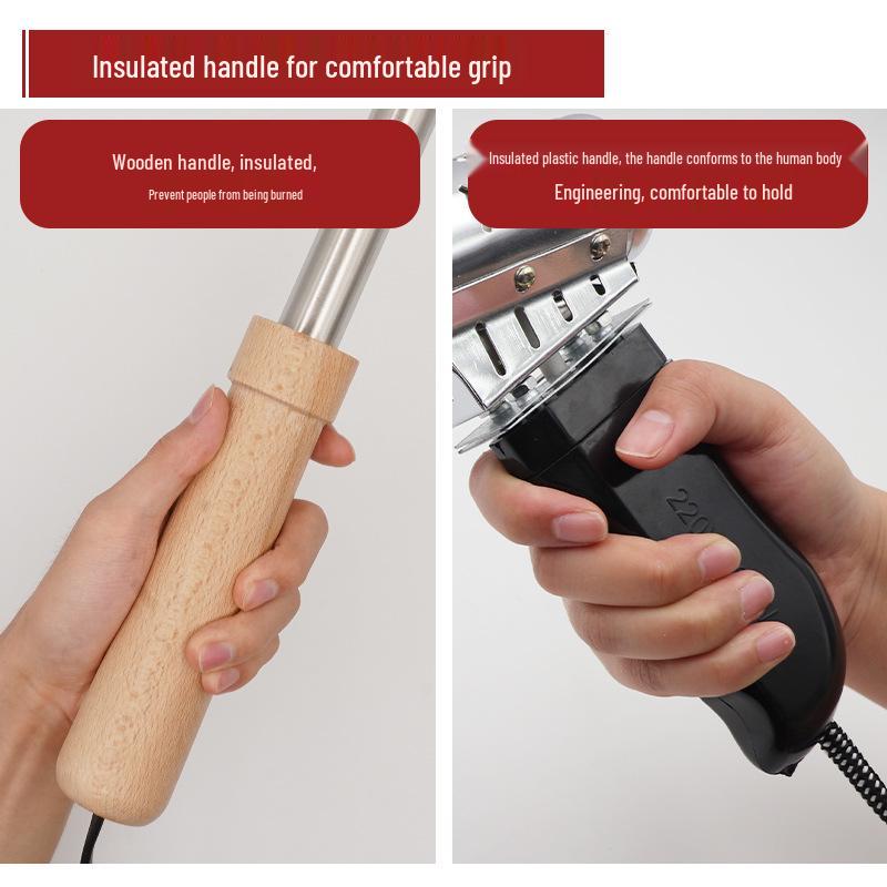 Copper-Head Electric Dehorner: Bloodless Tool for Cattle and Sheep Calves and Lambs