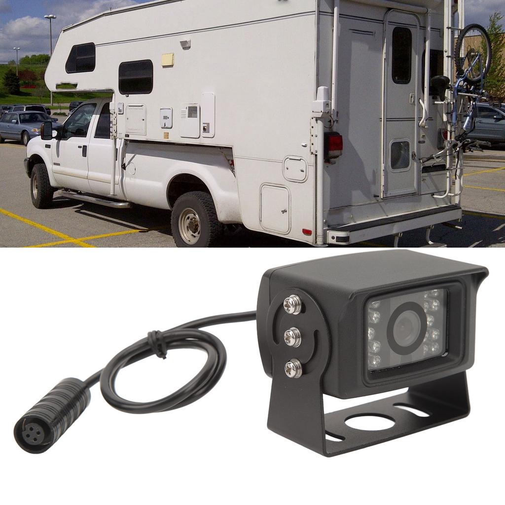 1080p Backup Camera Waterproof Reverse Night Vision Camera with 18 Infrared LED Lights For Truck RV Cars NTSC