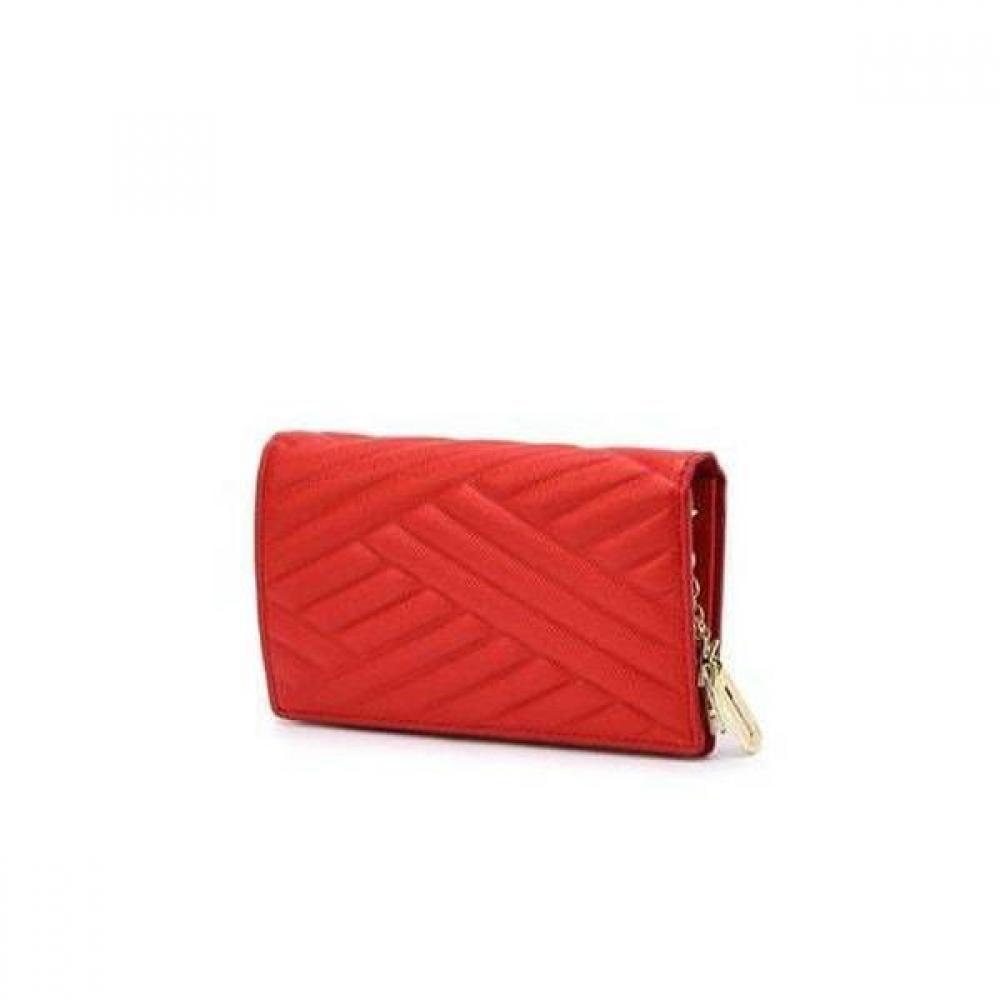 Daks Red Calile Embossed Leather Gold Dd Wallet Dcwa4f260r2