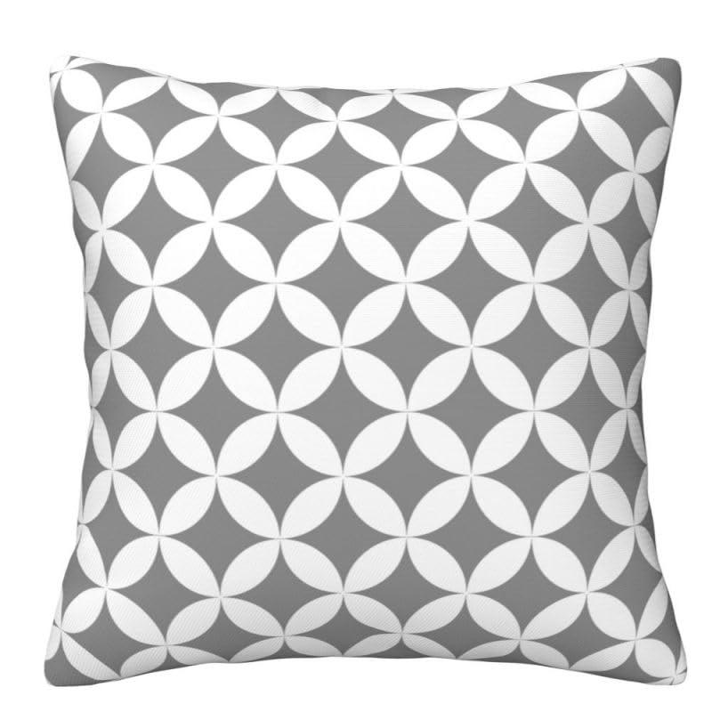 Home Decor Geometric & Floral Patterned Pillow Covers Pattern Cushion Cover Suitable For Sofa Bedroom Car Pillow Cover