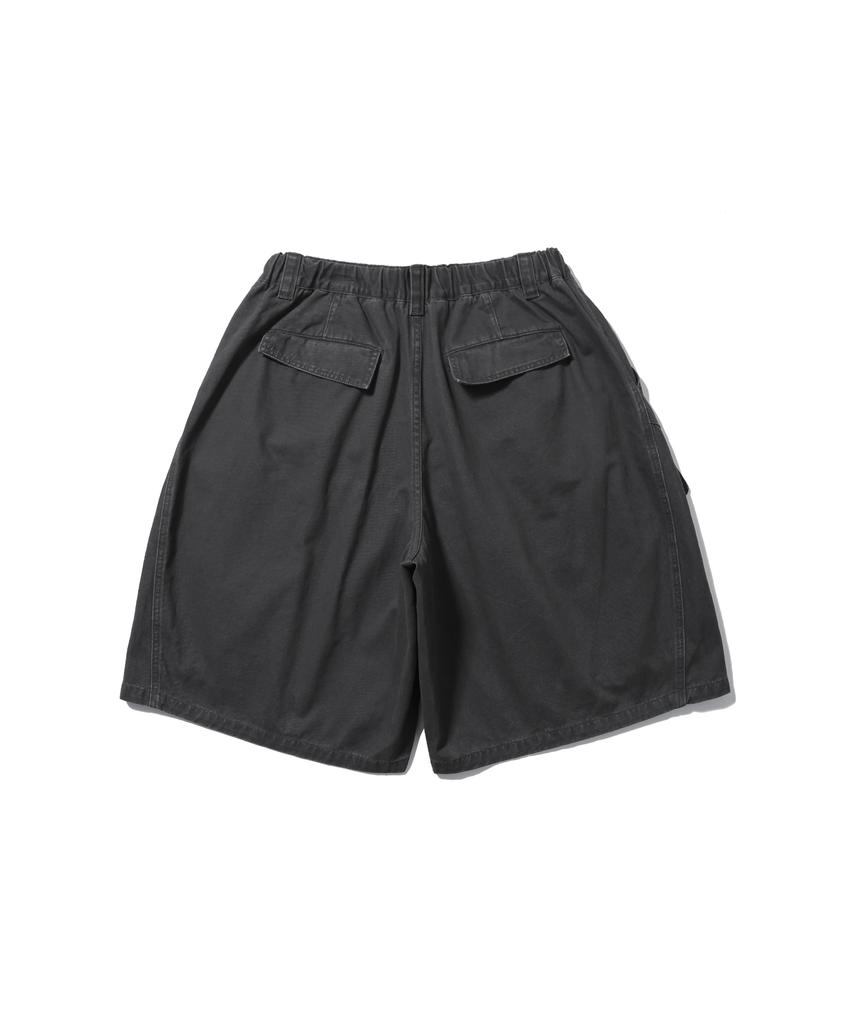 ANGLAN Structural Cargo Half Pants - Charcoal