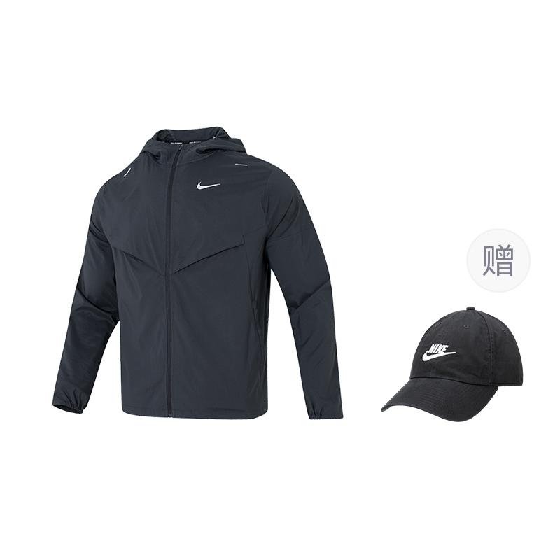 Nike Windrunner Herren Laufjacke Schwarz CZ9071-010