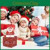 Red Claus Santa Pattern Surprise Gift Box Christmas Decoration Prop Atmosphere