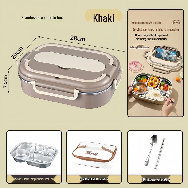 Odin Stainless Steel Insulated Lunch Box