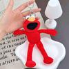 Korean Celebrity Sesame Street Frog Plush Doll Keychain and Backpack Pendant