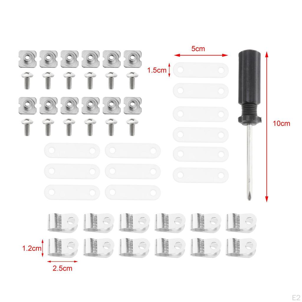Šrouby hledí helmy Sada kování Hokejové vybavení Praktické Pevné Pohodlné Upevnění Oprava
