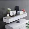 Wall Hanging Toilet Bathroom Storage Cabinet Rack Punch Free Multifunctional Artifact Above Toilet Rack Shelf Organizer Ecoco