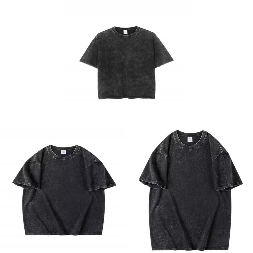 Vintage Cotton Wax Batik T Shirt For Men Women Casual Daily Wear