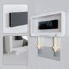 Bathroom Waterproof Mobile Phone Holder Bathing, Watching TV Shows, Watching Videos Mobile Phone Can Touch the Screen Toilet Wat