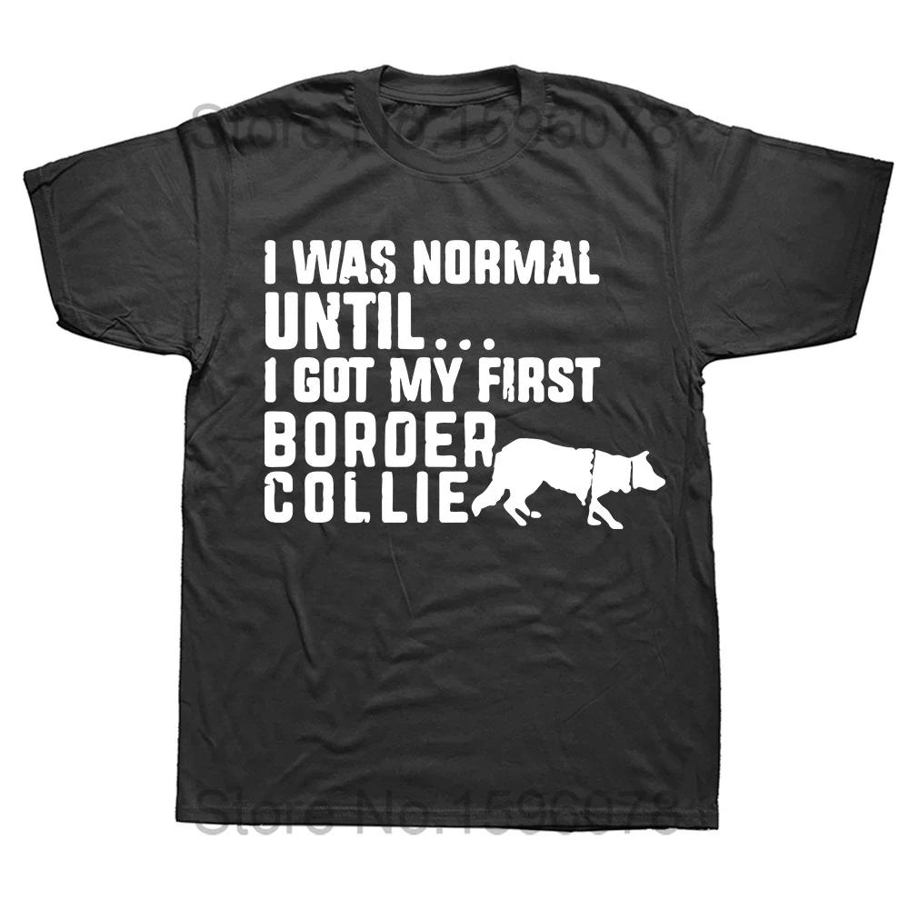 Jen Hoď Vtipná Trička pro Milovníky Psa Border Kolie Letní Styl Grafická Bavlněná Streetwear Krátký Rukáv Narozeninové Dárky Tričko
