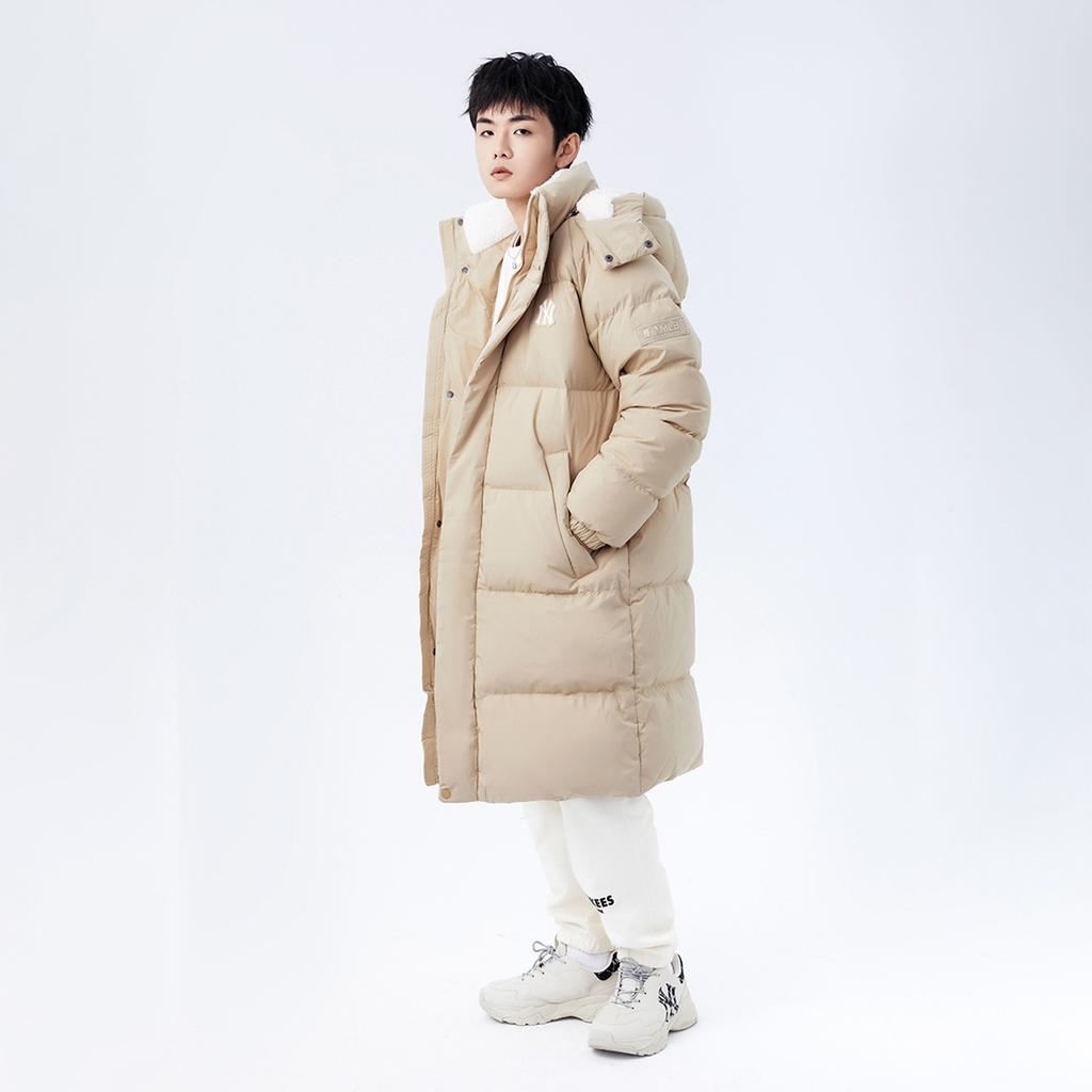 New MLB Down Jacket Winter, Long Unisex Khaki 3ADJEC816-50SAS