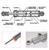 Universal  CNC Steering Damper Stabilizer Reversed Safety Control Motorcycle