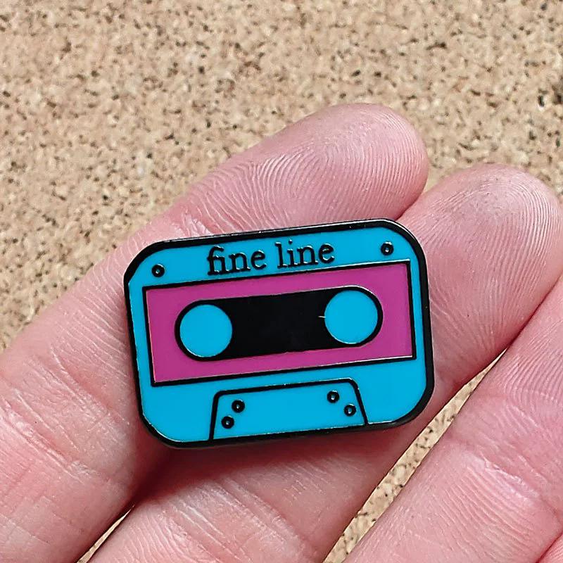 Popular Music Art Enamel Pins Rock Band Cartoon Brooches Backpack Decoration Lapel Badge Gifts For Good Friends