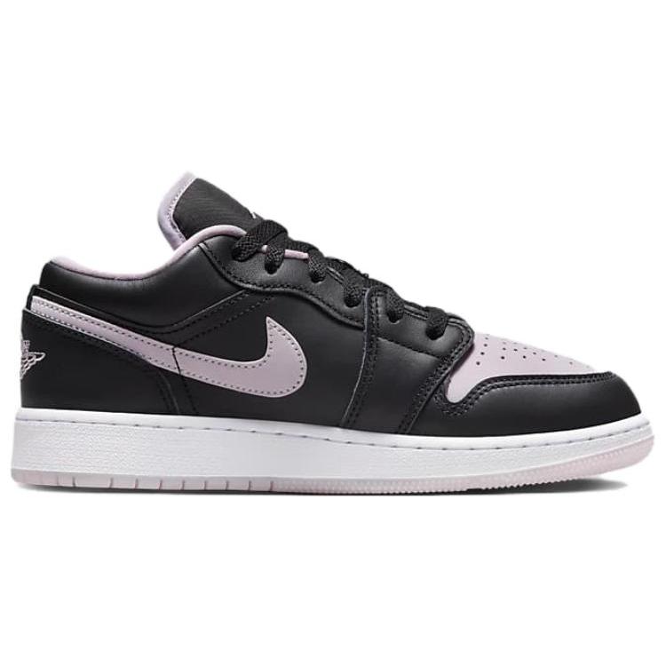 New Jordan 1 Low SE Black Iced Lilac GS DV1333-051
