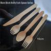 Eco-Friendly Disposable Paper Cutlery Set