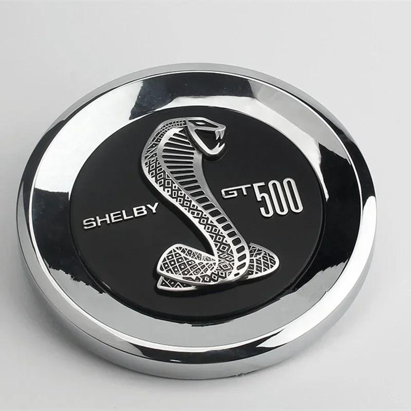 Autoaufkleber Ford 3D Auto Styling Heckklappen Emblem Abzeichen für Ford Shelby GT Logo 500 Roush Laguna Seca Auto Außen Heckaufkleber S