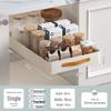 Bowl & Dish Pull-Out Storage Rack - In-Cabinet Drainer & Organizer