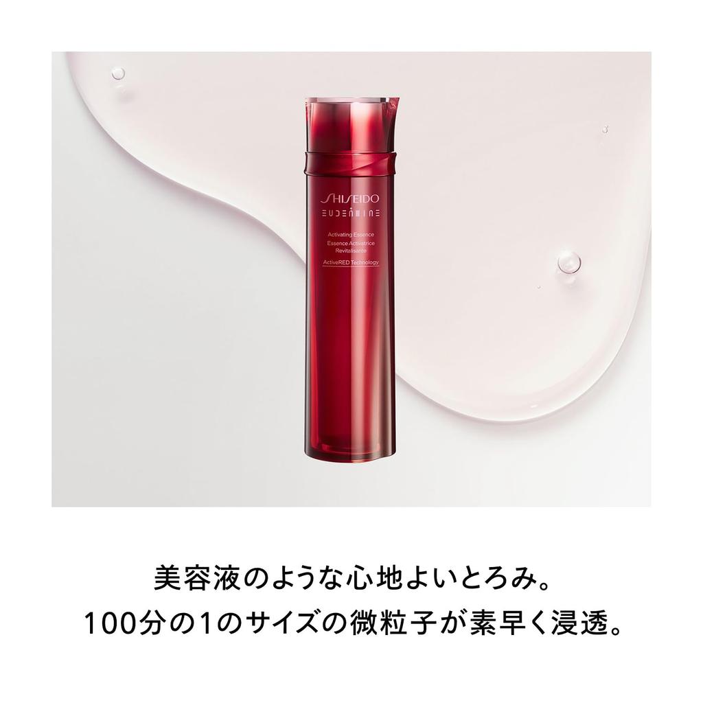 SHISEIDO Eudermine Essence Lotion 145mL Cosmetic Liquid Milky Lotion Type Reduces Fine and Leaves a Translucent Look Shiseido Moisturizing,