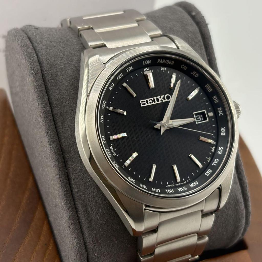 [USED] Seiko SBTM289 7B75-0AA0 with box, manual and warranty, rare