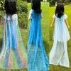 Sequins Girls Princess Cape Cute Elegant Dress Cape New Children Costume Cloak  Carnival Party